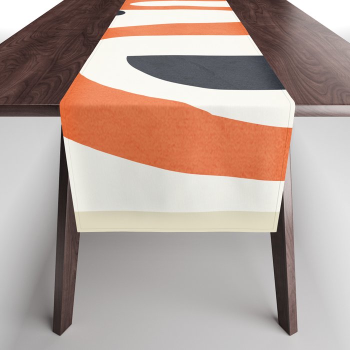 Abstract Colorful Setting 4 Table Runner Gallery Image 1