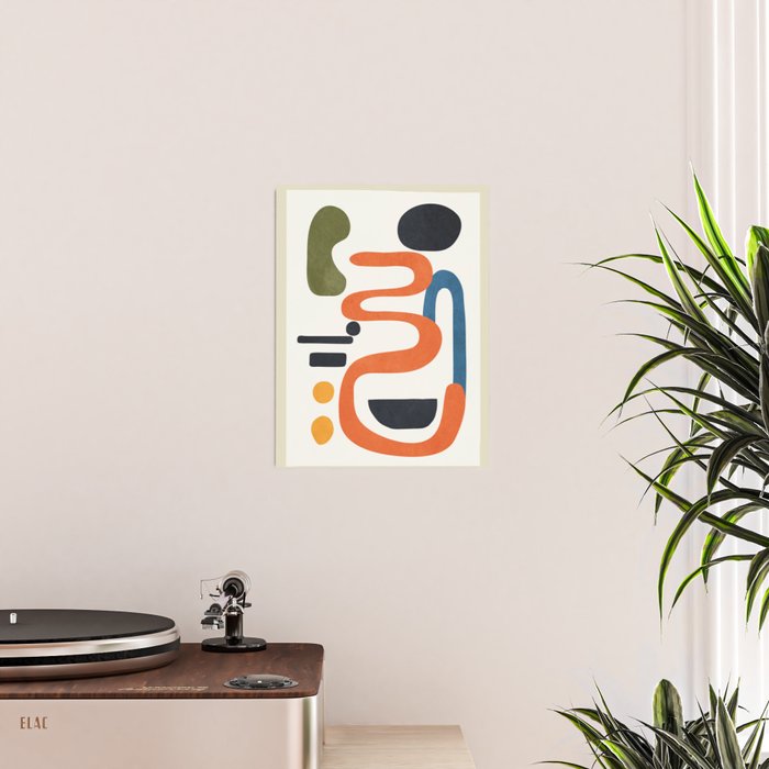 Abstract Colorful Setting 4 Poster Gallery Image 2