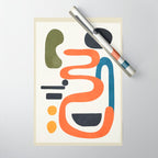 Abstract Colorful Setting 4 Wrapping Paper Gallery Image 1