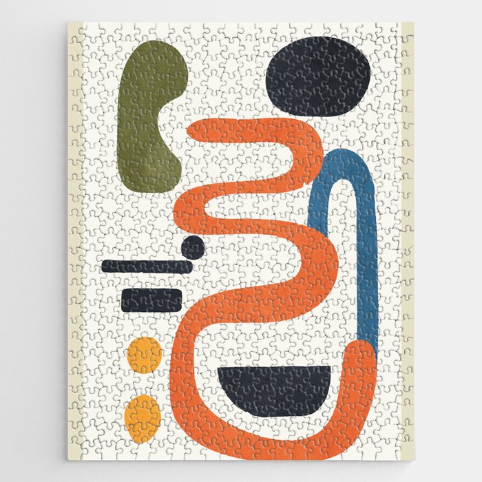 Abstract Colorful Setting 4 Jigsaw Puzzle Gallery Image 1