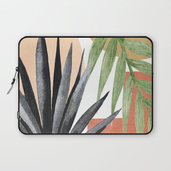 Abstract Tropical Art VII Laptop Sleeve Gallery Image 1