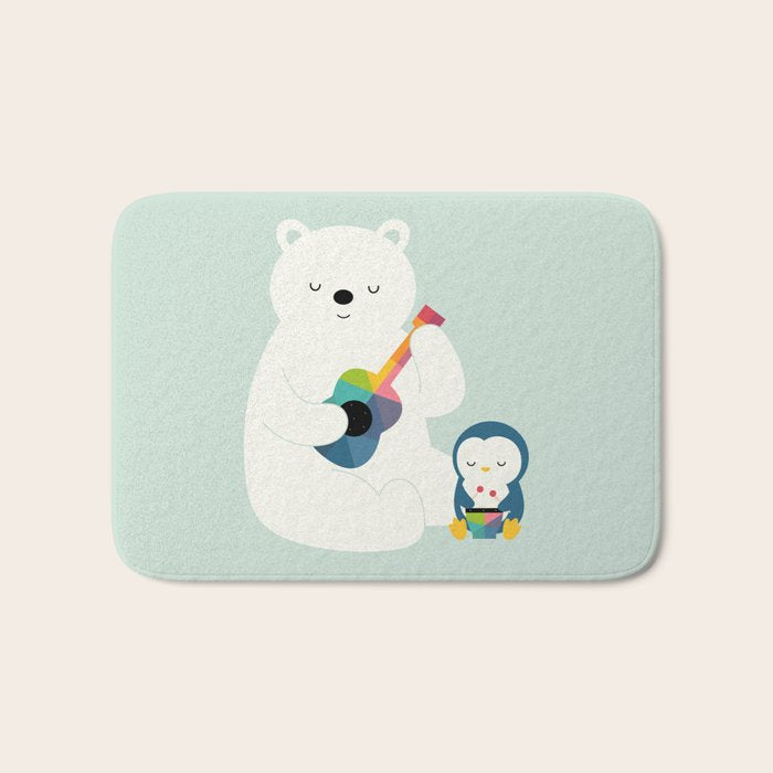 A Little Band Bath Mat Gallery Image 1
