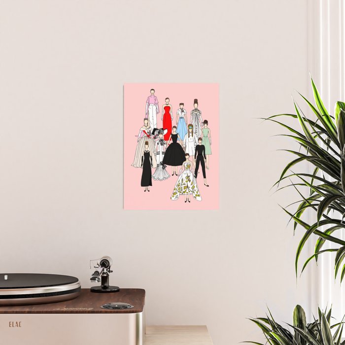 Think Pink Outfits Fashion Audrey Poster Gallery Image 2