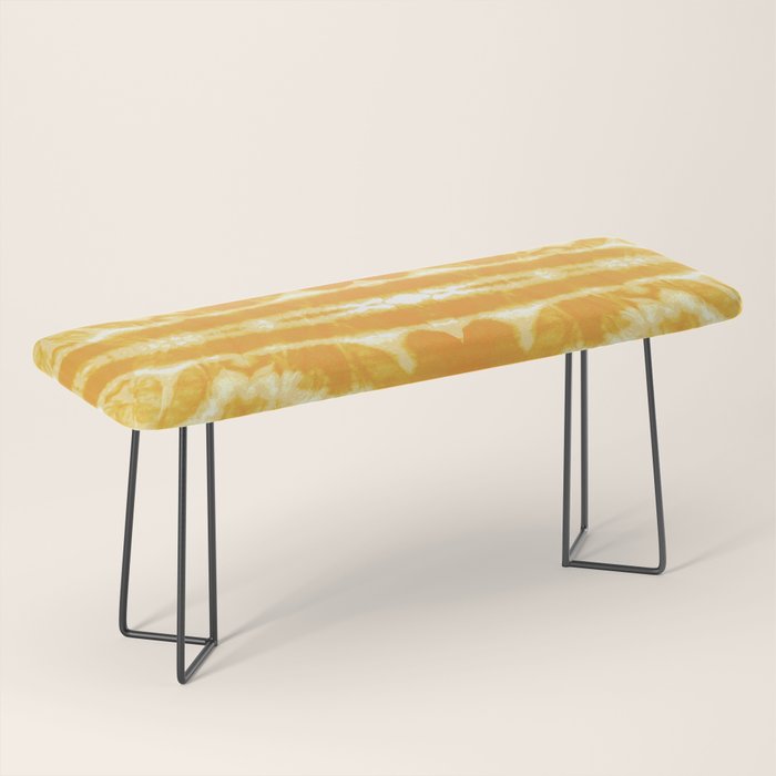 Yellow Tie Dye Twos Bench Gallery Image 1