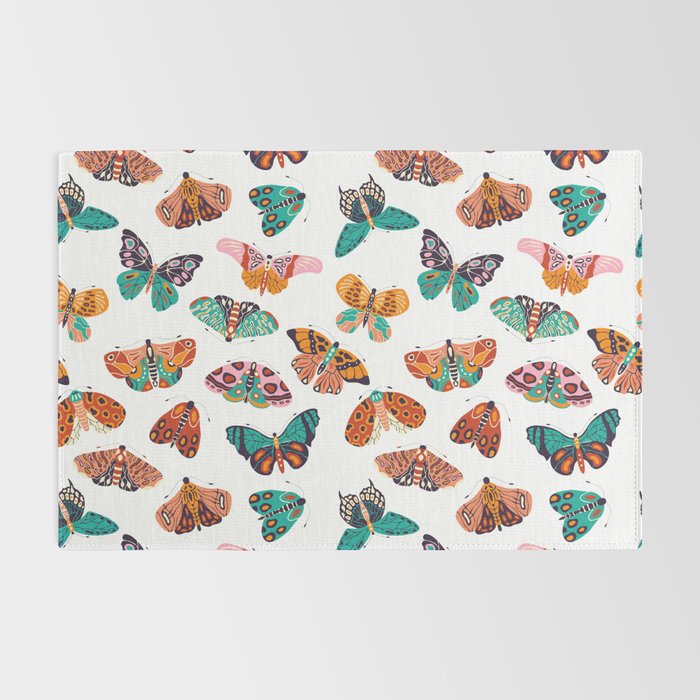 Spring Butterflies Pattern 003 Rug Gallery Image 2