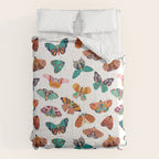 Spring Butterflies Pattern 003 Comforter Gallery Image 6