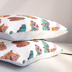 Spring Butterflies Pattern 003 Pillow Sham Gallery Image 3