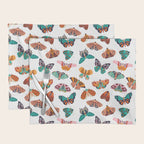Spring Butterflies Pattern 003 Placemat Gallery Image 1