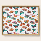 Spring Butterflies Pattern 003 Serving Tray Gallery Image 1