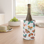 Spring Butterflies Pattern 003 Wine Chiller Gallery Image 4