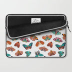 Spring Butterflies Pattern 003 Laptop Sleeve Gallery Image 2