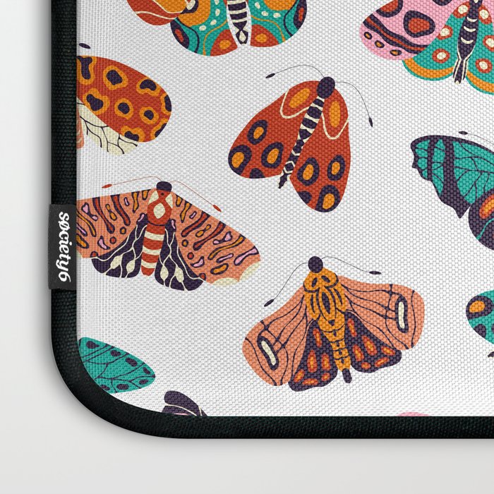 Spring Butterflies Pattern 003 Laptop Sleeve Gallery Image 3