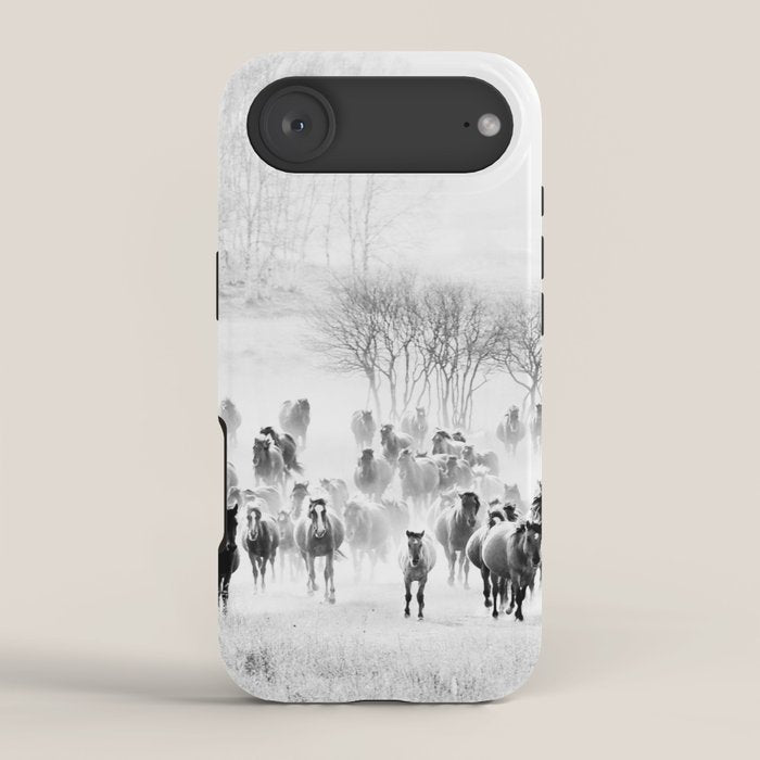 southwest cowboy horse decor print iPhone Case Gallery Image 2
