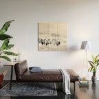 southwest cowboy horse decor print Wood Wall Art Gallery Image 2