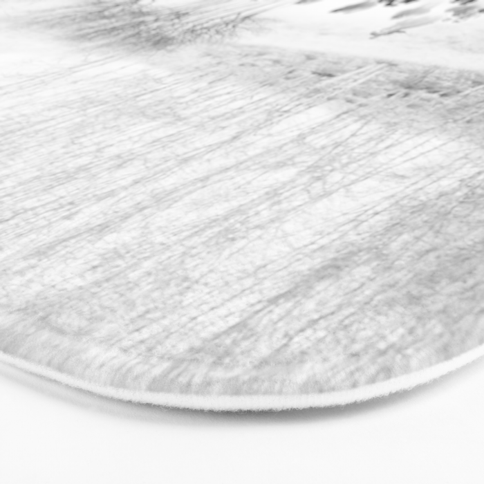 southwest cowboy horse decor print Bath Mat Gallery Image 3