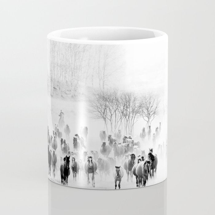 southwest cowboy horse decor print Coffee Mug Gallery Image 4