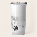 southwest cowboy horse decor print Travel Mug Gallery Image 2