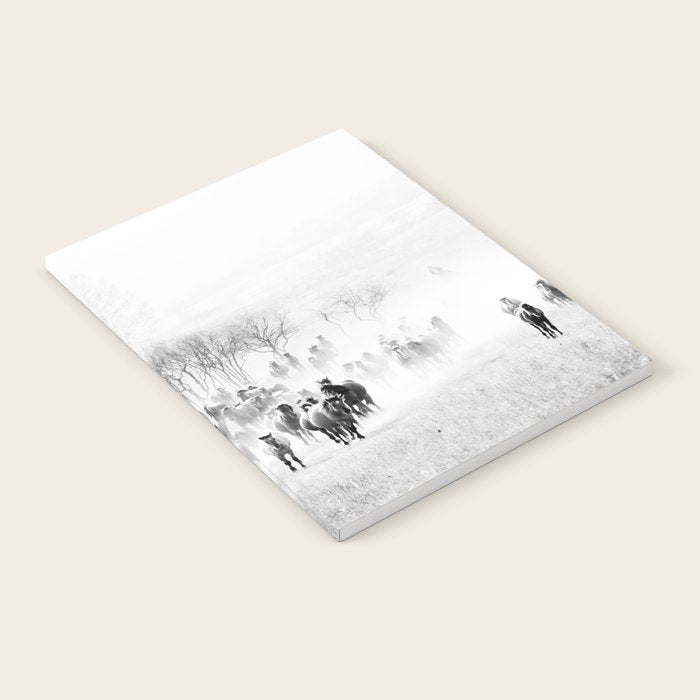 southwest cowboy horse decor print Notebook Gallery Image 2