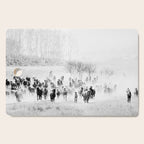 southwest cowboy horse decor print Cutting Board Gallery Image 1