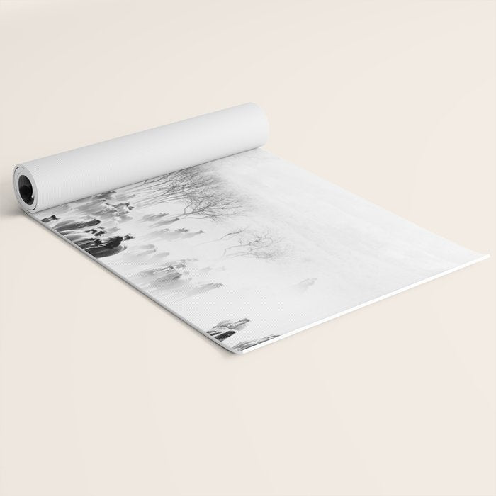 southwest cowboy horse decor print Yoga Mat Gallery Image 2