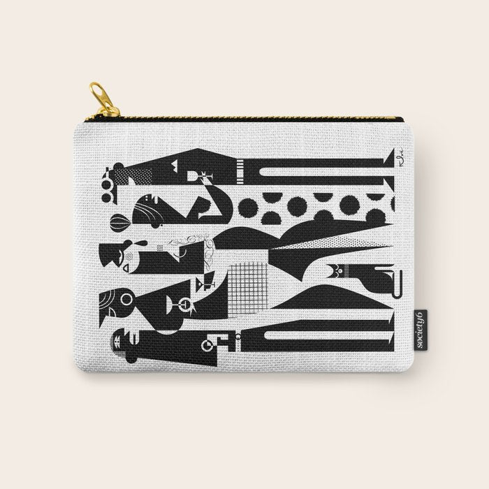 NYC Party People Carry All Pouch Gallery Image 1