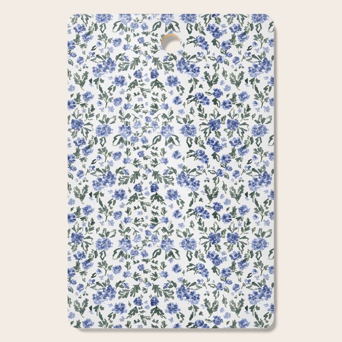 English Countryside Hydrangeas Cutting Board Gallery Image 1