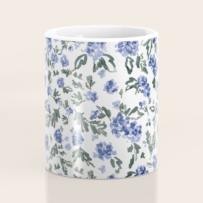 English Countryside Hydrangeas Coffee Mug Gallery Image 4