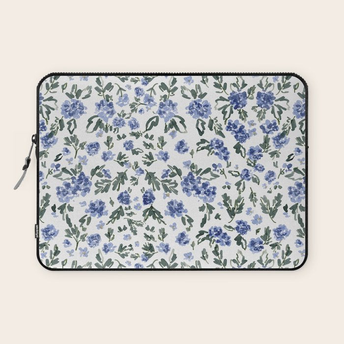 English Countryside Hydrangeas Laptop Sleeve Gallery Image 1