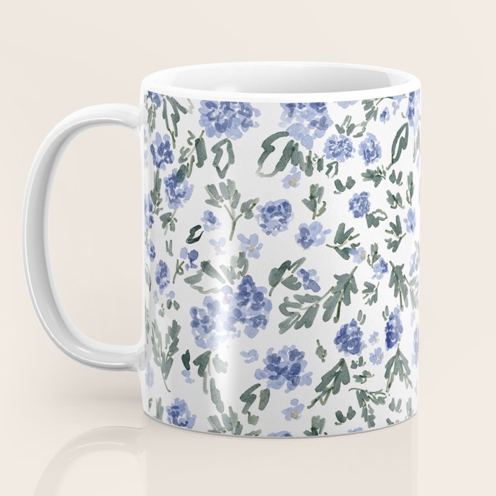 English Countryside Hydrangeas Coffee Mug Gallery Image 3