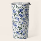 English Countryside Hydrangeas Travel Mug Gallery Image 2