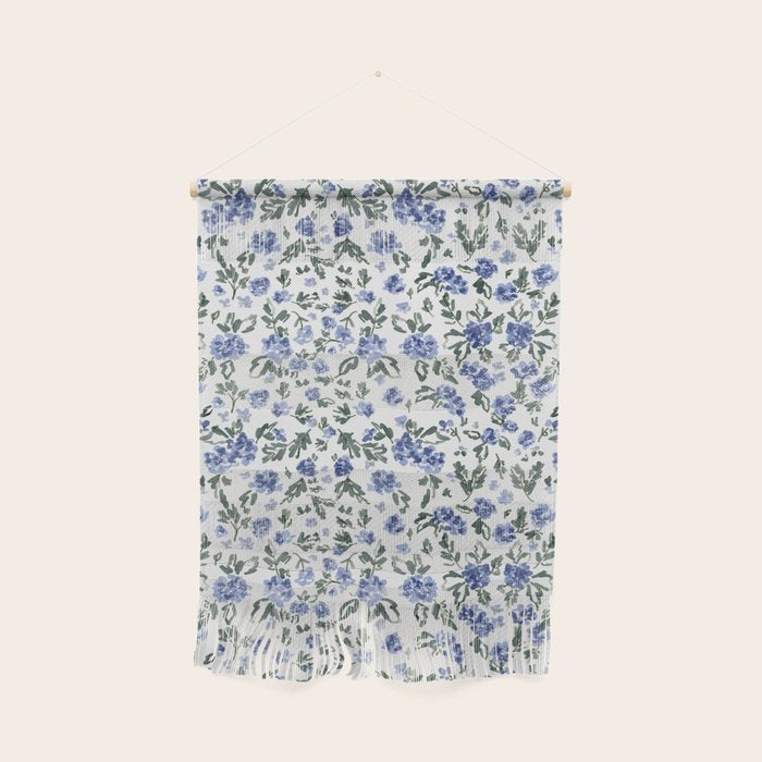 English Countryside Hydrangeas Wall Hanging Gallery Image 1