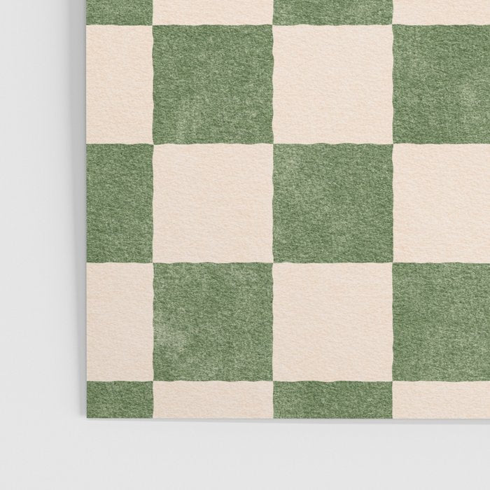 CHECKER - 001 - Olive Poster Gallery Image 3