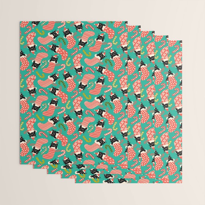 Festive Felines Wrapping Paper Gallery Image 3