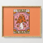 Virgo Tarot Card Serving Tray Gallery Image 1