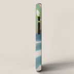 abstract pastel leaves 2 iPhone Case Gallery Image 2