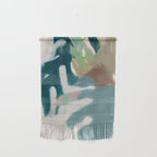 abstract pastel leaves 2 Wall Hanging Gallery Image 1