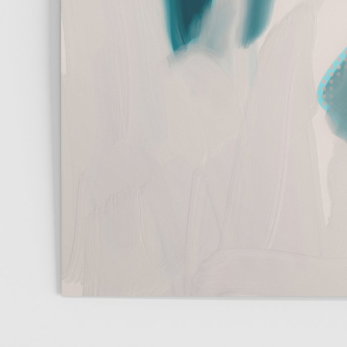 abstract pastel leaves 2 Poster Gallery Image 3