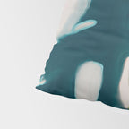 abstract pastel leaves 2 Pillow Sham Gallery Image 4
