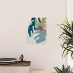 abstract pastel leaves 2 Poster Gallery Image 2