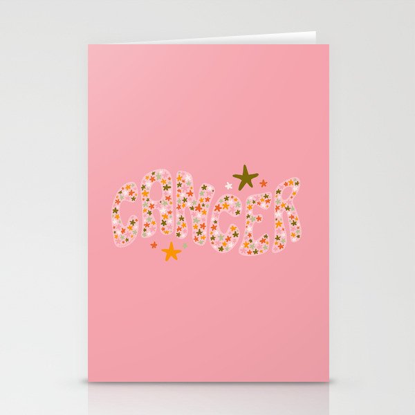 Starry Cancer Stationery Card Gallery Image 2