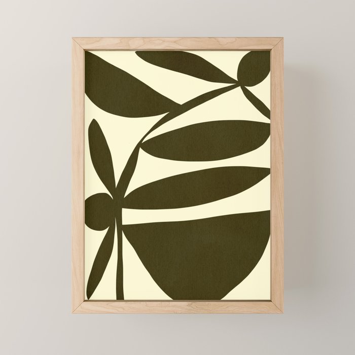 Abstract-botanical 05 Mini Art Print Gallery Image 1