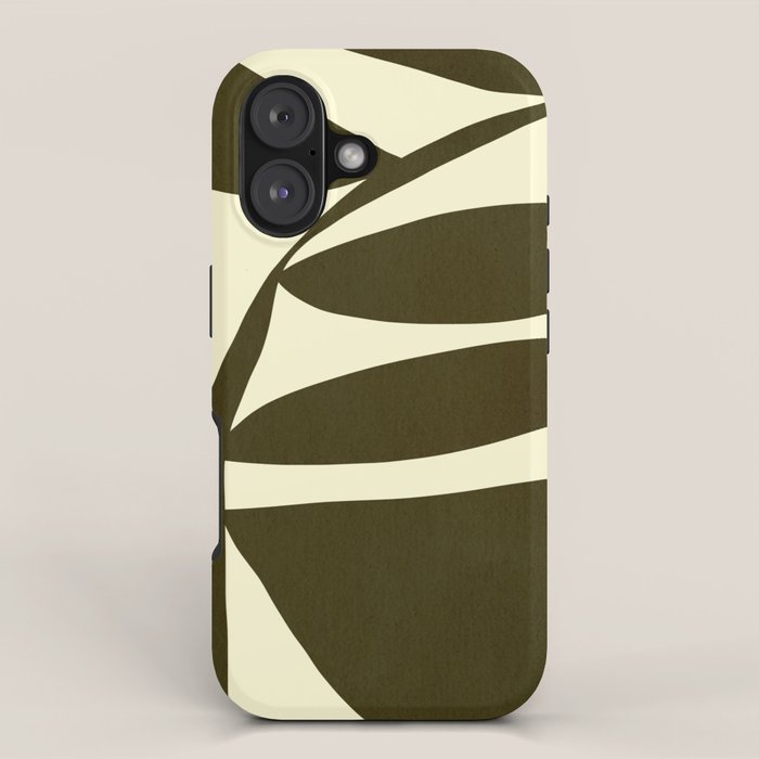 Abstract-botanical 05 iPhone Case Gallery Image 1