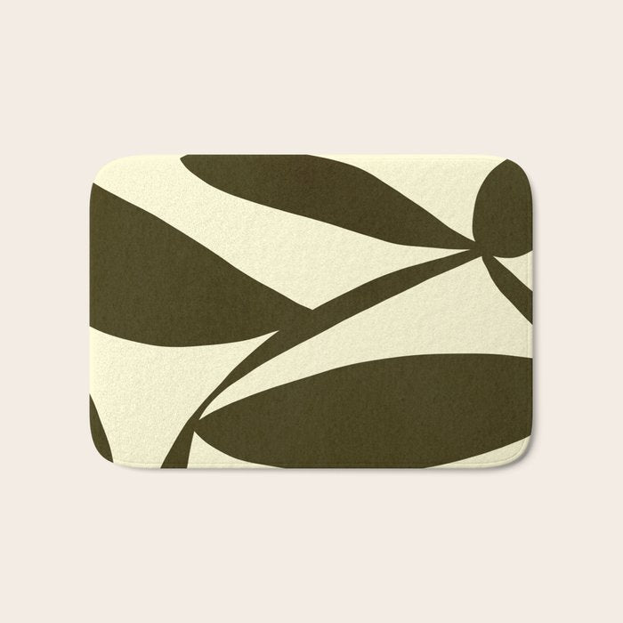 Abstract-botanical 05 Bath Mat Gallery Image 1