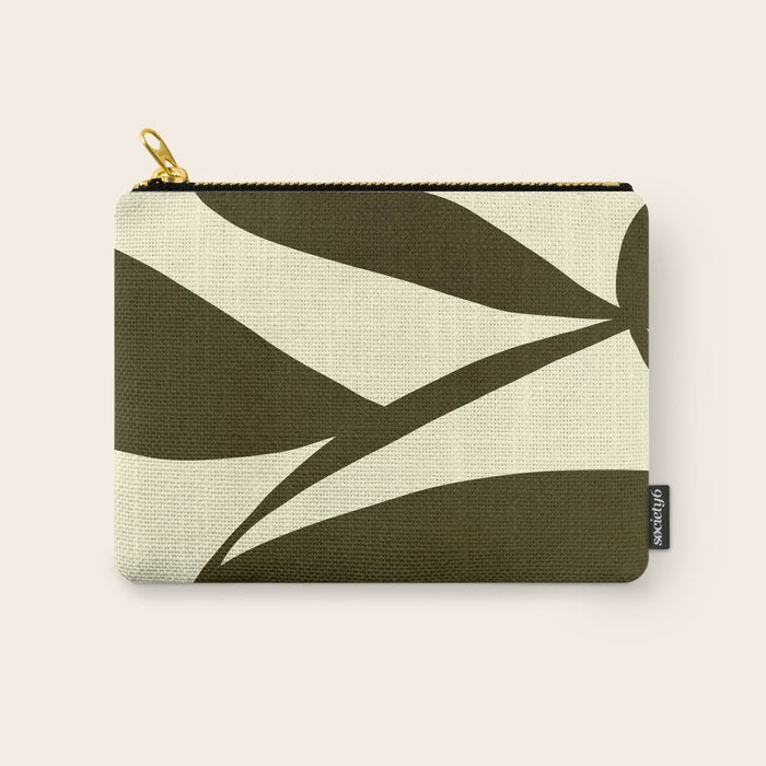 Abstract-botanical 05 Carry All Pouch Gallery Image 1