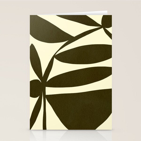 Abstract-botanical 05 Stationery Card Gallery Image 1