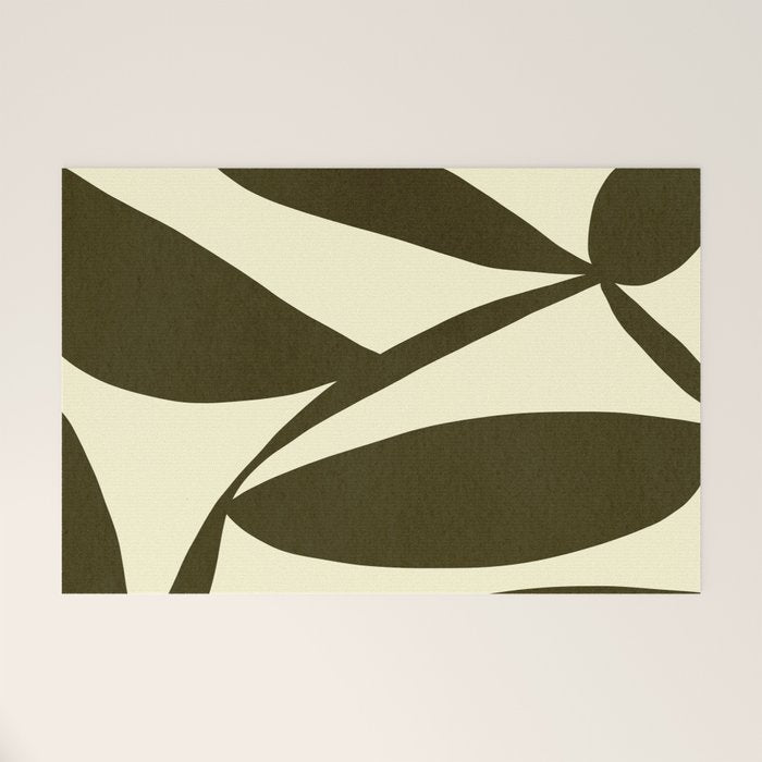 Abstract-botanical 05 Welcome Mat Gallery Image 1