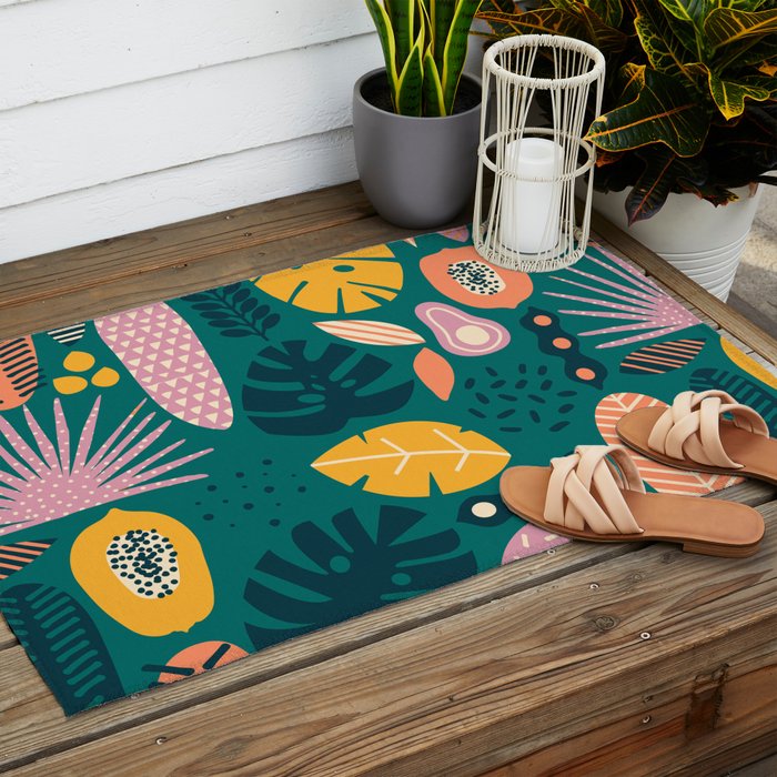 Jungle vibe Outdoor Rug Gallery Image 2
