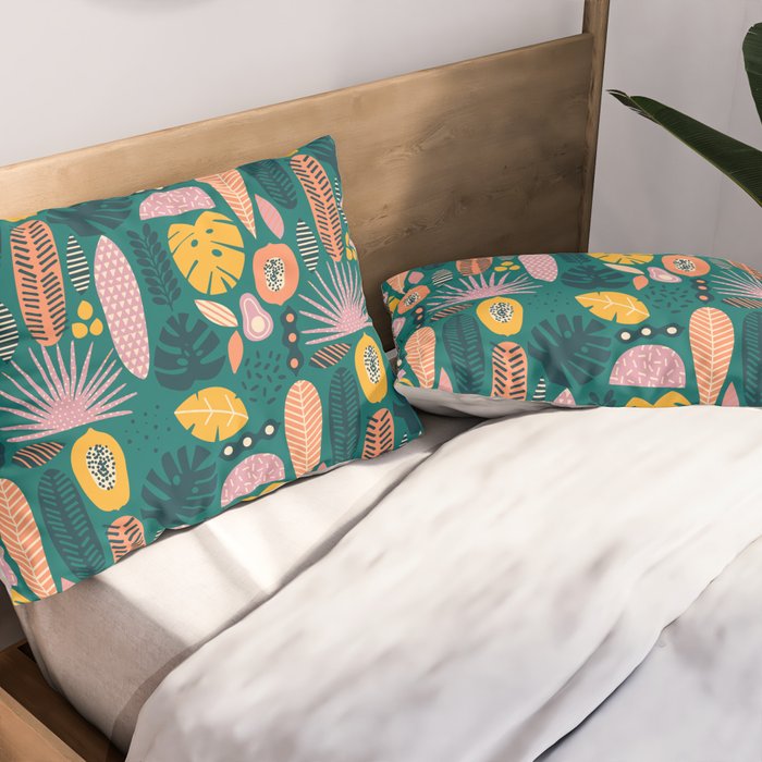 Jungle vibe Pillow Sham Gallery Image 2