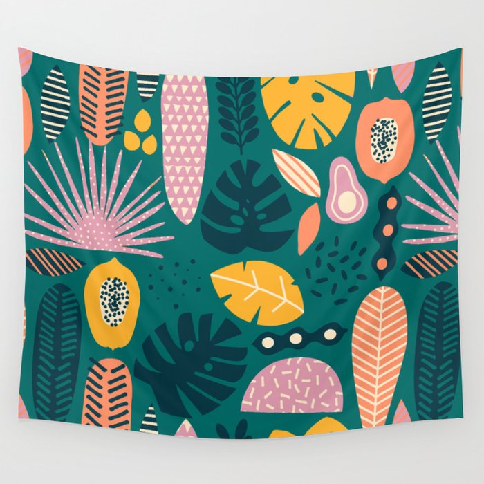 Jungle vibe Wall Tapestry Gallery Image 1
