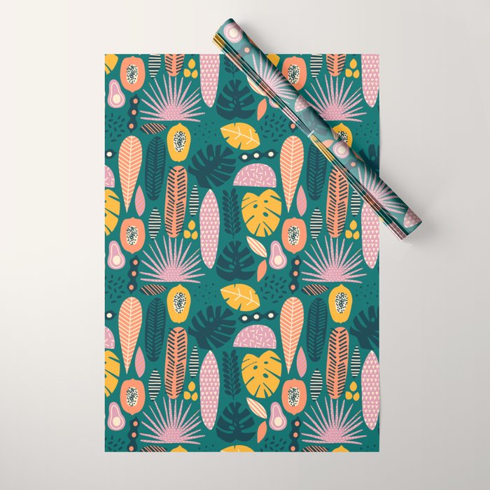 Jungle vibe Wrapping Paper Gallery Image 1